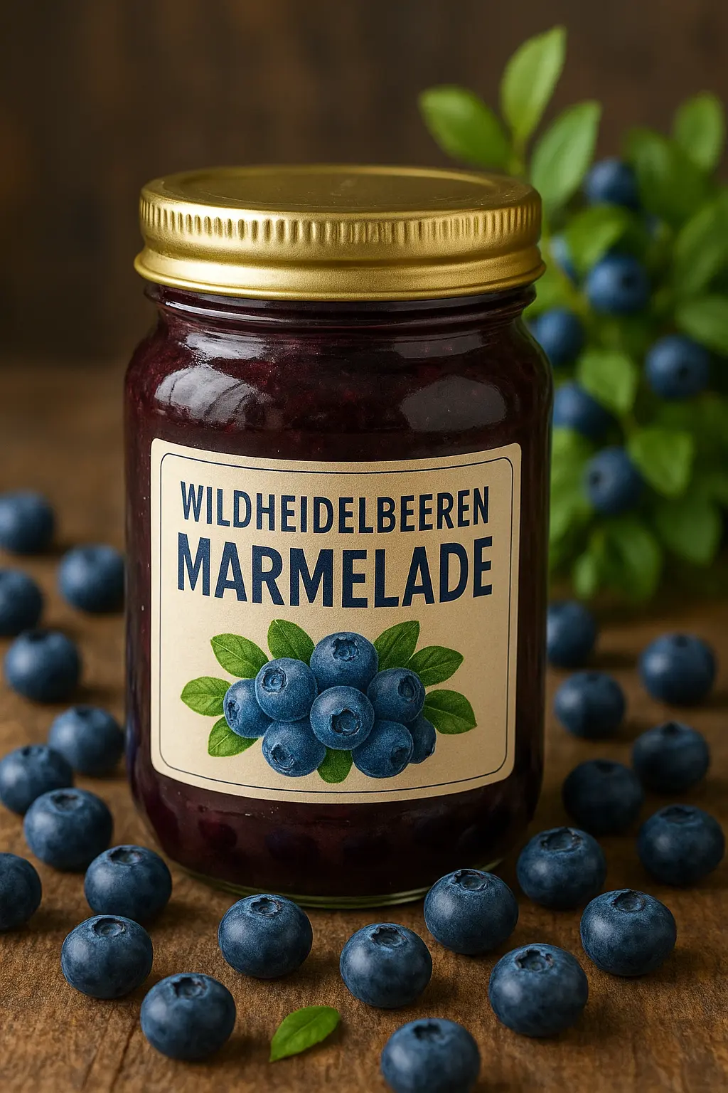 Wildheidelbeer-Marmelade
